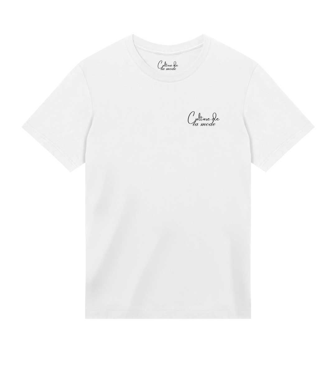 WHITE T-SHIRT "ESPRESSO" 