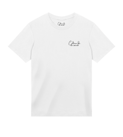 WHITE T-SHIRT "ESPRESSO" 