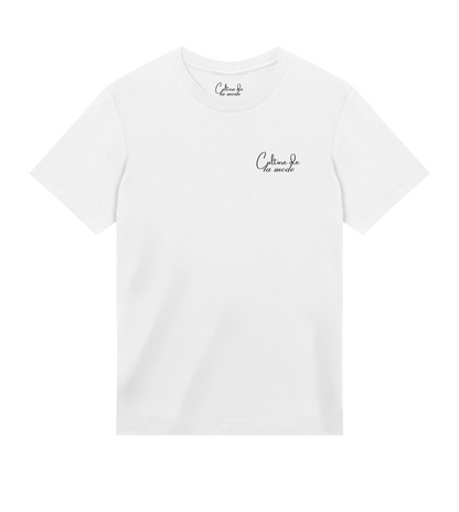 WHITE T-SHIRT "MOTIV" 